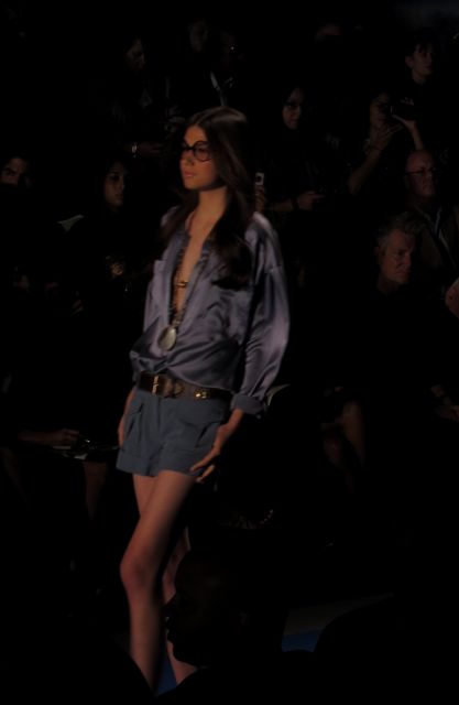 runway look at Tracy Reese runway look at Tracy Reese