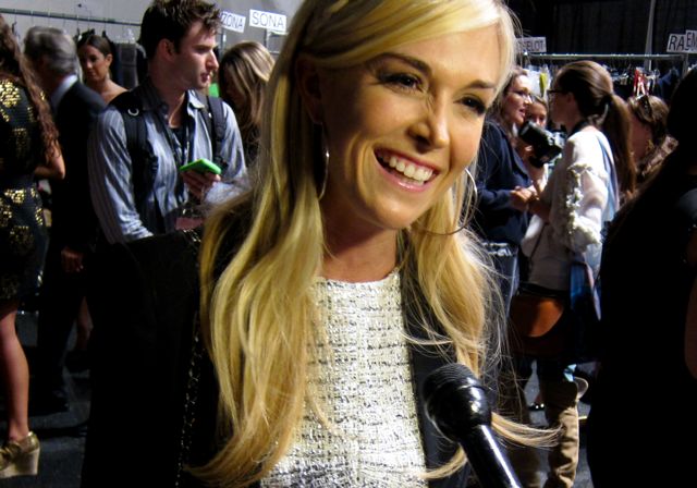 Tinsley Mortimer, pre-show Tinsley Mortimer, pre-show