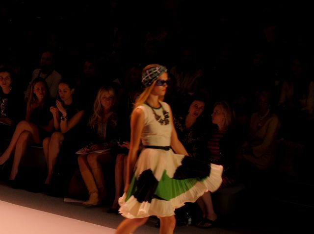 runway look at Milly by Michelle Smith runway look at Milly by Michelle Smith