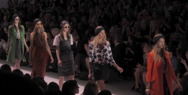 runway look at Milly by Michelle Smith runway look at Milly by Michelle Smith