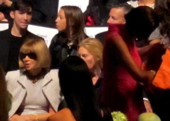 Anna Wintour on the front line Anna Wintour on the front line