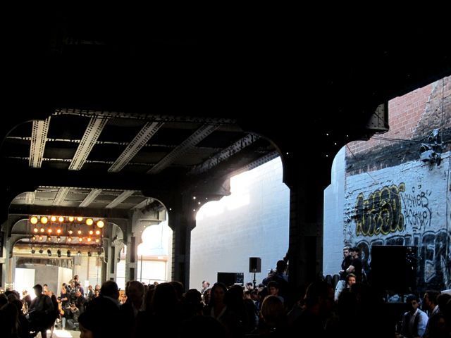 outdoor runway for the organic line outdoor runway for the organic line