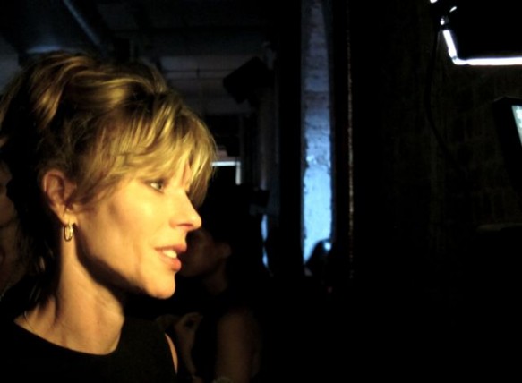 Elle's Editor-in-Chief Robbie Myers, post-show Elle's Editor-in-Chief Robbie Myers, post-show