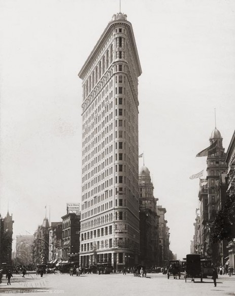 Flatiron Flatiron Building back in the day.