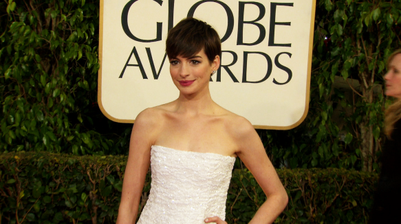 Anne Hathway - Golden Globes 2013