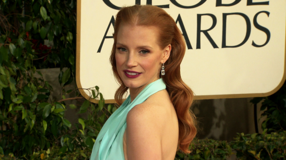 Jessica Chastain - Golden Globes 2013