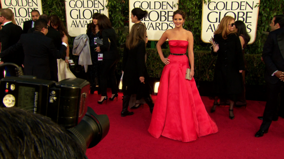 Jennifer Lawrence - Golden Globes 2013