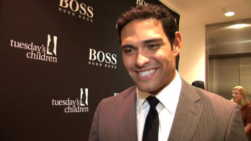 NY Jets Quarterback Mark Sanchez and Fashion House Hugo Boss Make a Generous Donation to Tuesday's Children