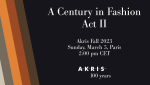 Akris Fall 2023 Anniversary Collection LIVE