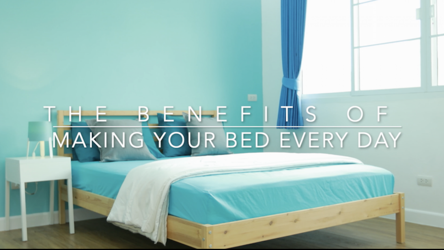 The Benefits of Making Your Bed Every Day LifeMinute.tv