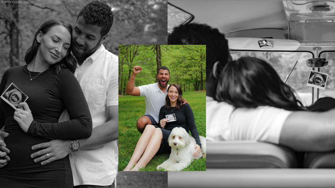 NASCAR Driver Bubba Wallace expecting first child with wife Amanda