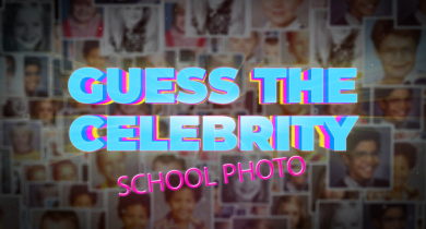 Guess the Celebrity School Photo