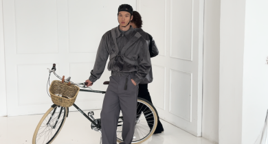 Clara Son's Reminiscence Collection Brings Her Bicycling Dream to Life at New York Men' Day SS25