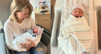 Katie Couric Becomes a Grandma