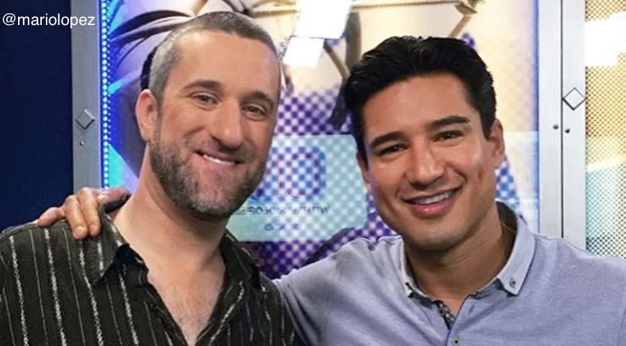 Dustin Diamond and Mario Lopez