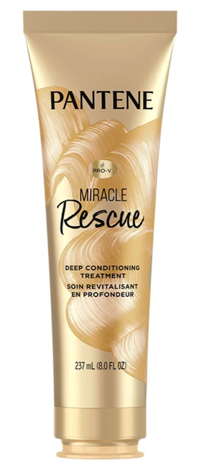 Pantene Daily Moisture Renewal Shampoo + Miracle Rescue Deep Conditioning Treatment