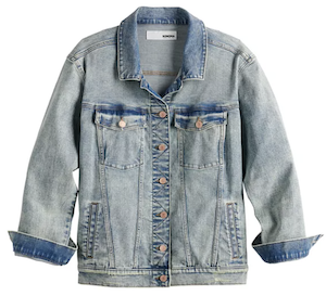 Women's Sonoma Goods For Life Oversized Denim Jacket