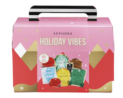 Sephora Collection Holiday Vibes - Set of 8 Face and Body Masks