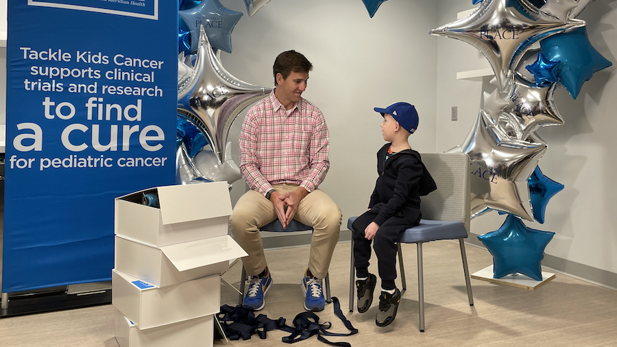 Eli Manning Teams Up with The Children’s Place to Tackle Kids Cancer