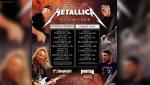 Metallica extends their ongoing “M72” world tour, adding stops in 14 different North American cities through June