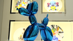  Artist Jeff Koons’s Remakes Iconic Balloon Dog in Blue Porcelain Miniature Versions Up for Sale