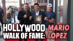 Mario Lopez Celebrates His Birthday with a Star on The Hollywood Walk of Fame
