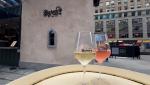 Florentine Wine Window Comes to Times Square
