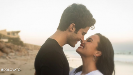 Demi Lovato and Max Ehrich's Romantic Beach Engagement 