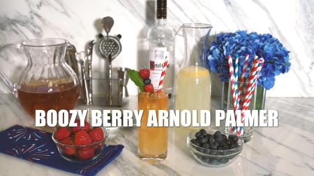Boozy Berry Arnold Palmer