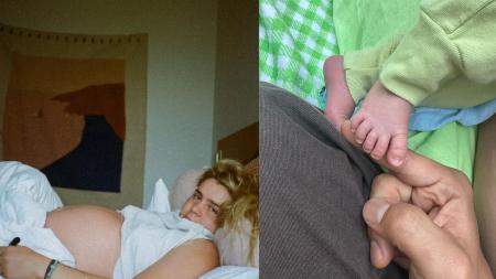 Actress Mae Whitman welcomes first child