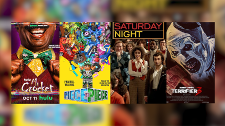 New Movies: Mr. Crocket, Piece by Piece, Saturday Night, and Terrifier 3