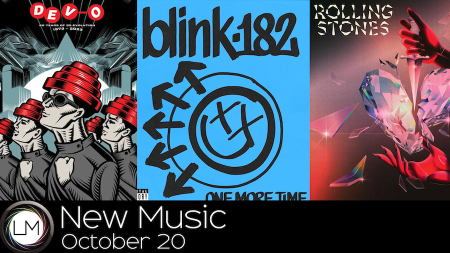New Albums: blink-182, DEVO, and The Rolling Stones