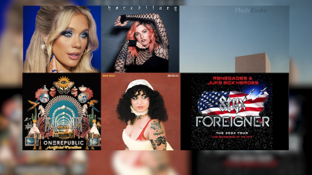 New Music: Cassadee Pope, Megan Moroney, OneRepublic, Phish, Remi Wolf, and Styx and Foreigner