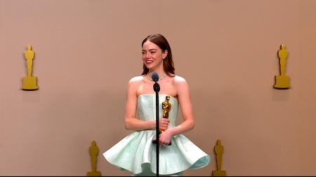 Emma Stone Says She Broke Her Dress During Ryan Gosling's “I'm Just Ken” Performance