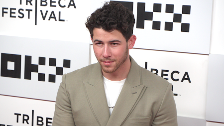 Nick Jonas, Brittany Snow, David Arquette, and Matt Walsh at Tribeca Film Festival Premiere of The Good Half