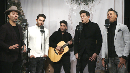 Vocal Quartet, The Tenors, Talk New Album and Perform Two Holiday Classics from Their Latest Release, Christmas with The Tenors