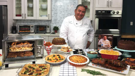 Emeril Lagasse, Emeril, Emeril Lagasse Power AirFryer 360, air fryer, easy recipes, few calories, chef, lifeminute, lifeminute.tv, sponsored