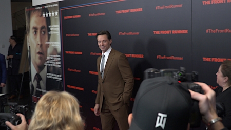 Hugh Jackman at the The Front Runner Premiere