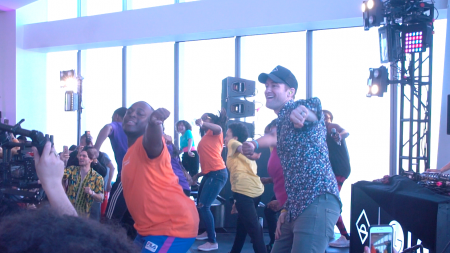 Matthew Morrison, Donté Colley, International Day of Happiness, LG Electronics