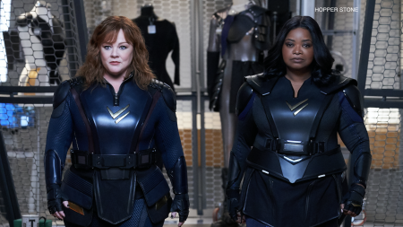 Unlikely Superhero Duo Melissa McCarthy and Octavia Spencer Talk Taking on Their Superpowers in Thunder Force 