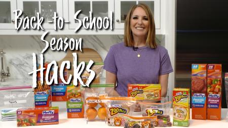 Back-to-School Organization Hacks and Meal Prep Tips for Busy Families with Hefty Press to Close Bags