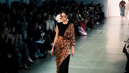 Bibhu Mohapatra, Fall 2020, modern indian woman, nyfw, fashion, new york fashion week, Actresses Stana Katic, Madeleine Arthur, Annet Mahendru, lifeminute, lifeminute.tv