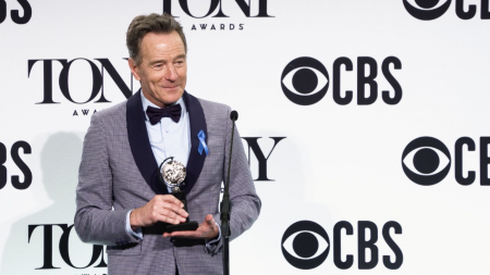 Bryan Cranston, Tony Award, Tonys, NETWORK, All the Way, Broadway, lifeminute, lifeminute.tv