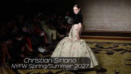 Christian Siriano Enchants NYFW With a Fairytale-Inspired Spring 2027 Collection