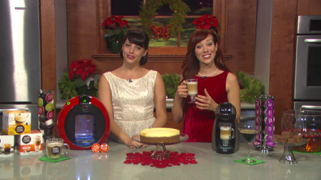 Cooking Channel's Alie Ward and Georgia Hardstark Nescaf Dolce Gusto 