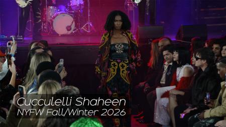 Cucculelli Shaheen’s Fall 2026 Collection "Electric Cosmos" Blends Art Deco Mysticism with ’60s Psychedelia