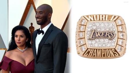 Kobe Bryant’s father auctioning off Lakers 2000 NBA Championship ring
