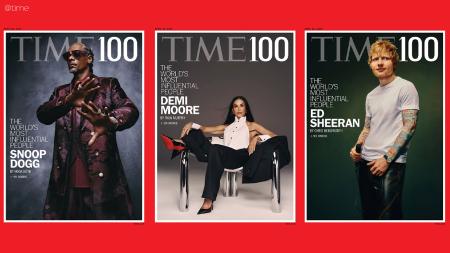 Demi Moore, Ed Sheeran, Snoop Dogg, Simone Biles Named to TIME100