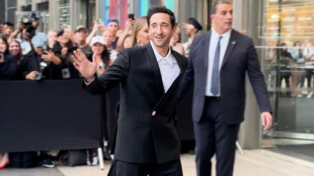 Adrien Brody honored at the 2025 TIME100 Gala in New York City