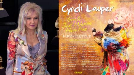 Cyndi Lauper to depart on “Girls Just Wanna Have Fun” farewell tour